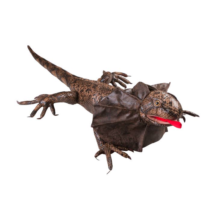 Sunny Puppets Frilled Iguana Handpop (96 cm) voor wholesale door Silly Puppets