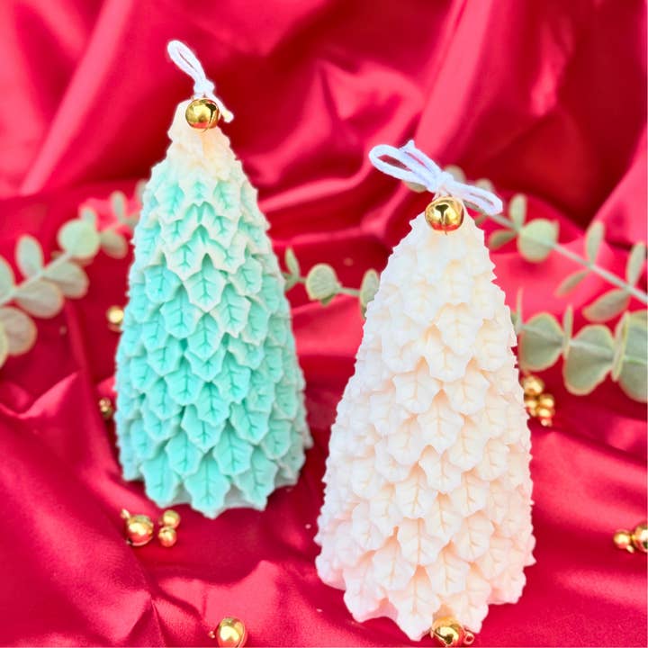 Velarosa Studio LLC - Wholesale Pillar Candle - Fir Tree Christmas Candle12