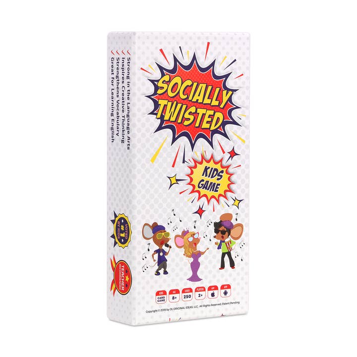 SOCIALLY TWISTED™ “KIDS” Card Game for wholesale by Socially Twisted
