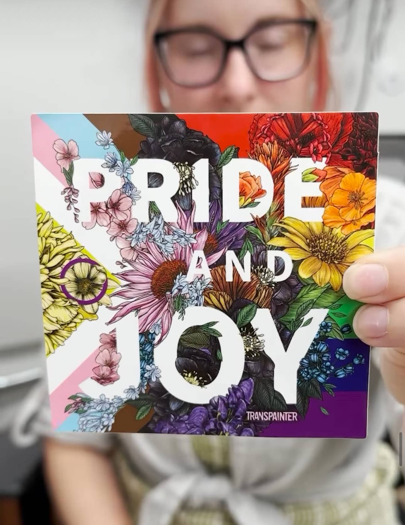 Transpainter - Wholesale Sticker - Pride & Joy Sticker | LGBTQ Pride | Queer Gifts1