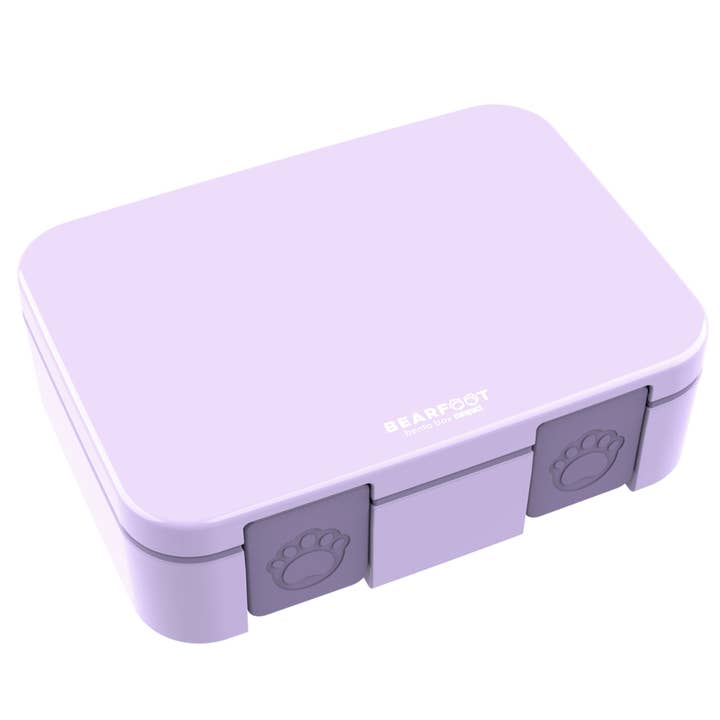Caixa de Almoço para Crianças com Compartimentos – Compacta - ROXA por atacado de BEARFOOT