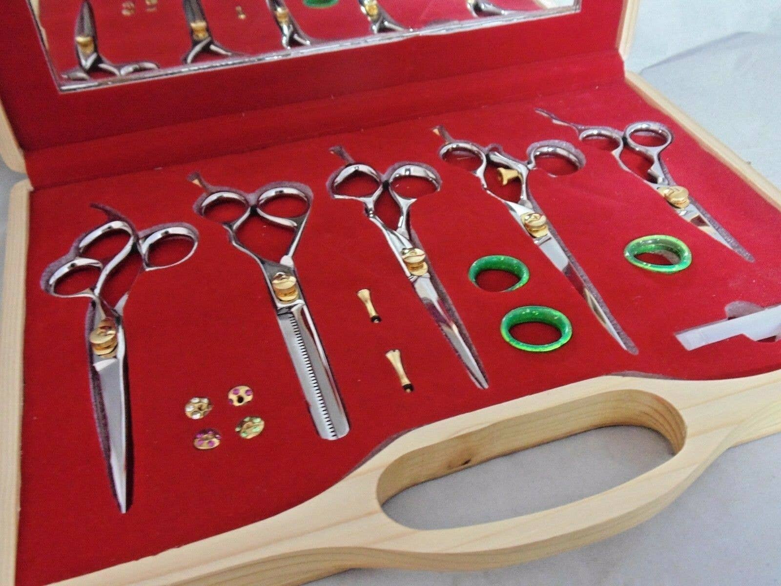 MAYA Cosmetics - Wholesale Hair Scissors - Hair Styling Set (5 Shears and Accessories)0