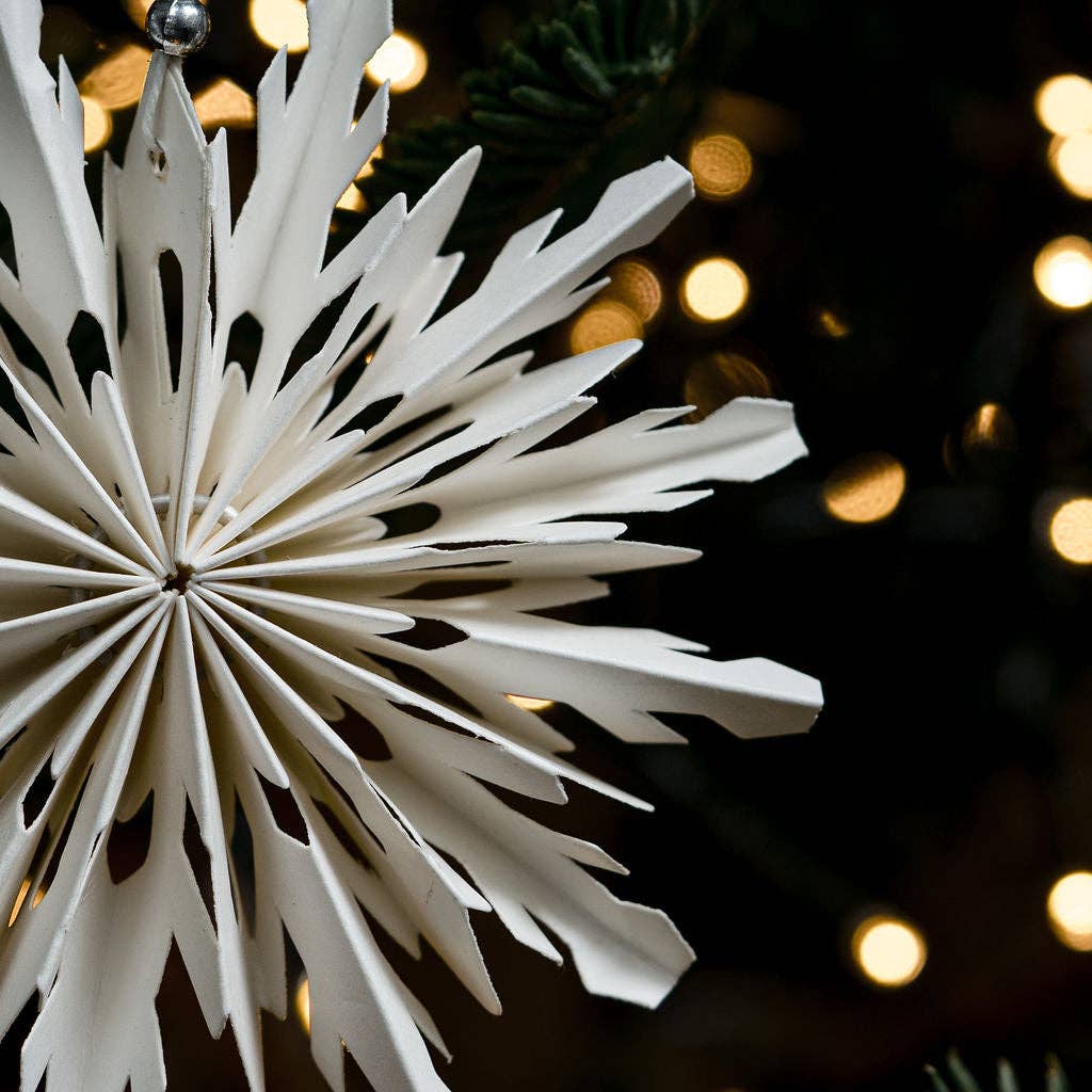 Bollywood Christmas - Wholesale Ornament - White Paper Perseus Hanging Decoration1