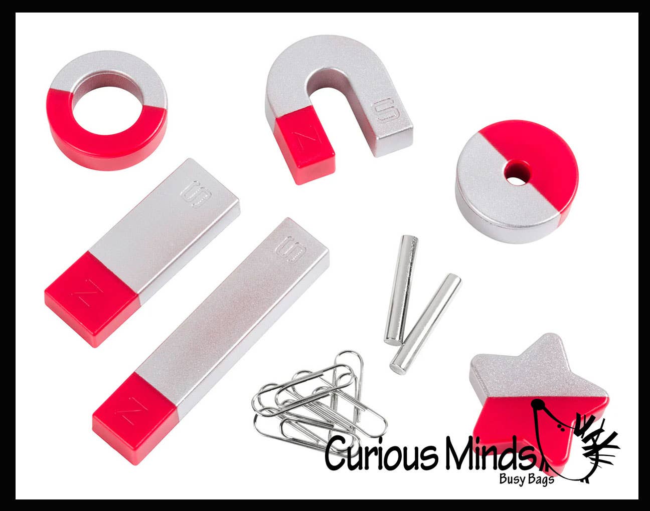 Curious Minds Toys - Wholesale Toy Set - Kids - Magnet Toy Set - Different Magnets - Magnetism Science Toy2