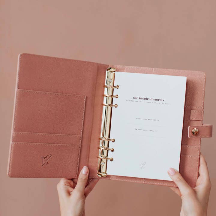 The Inspired Stories - Wholesale Planner - Undated Vertical Weekly Planner Insert Pack1