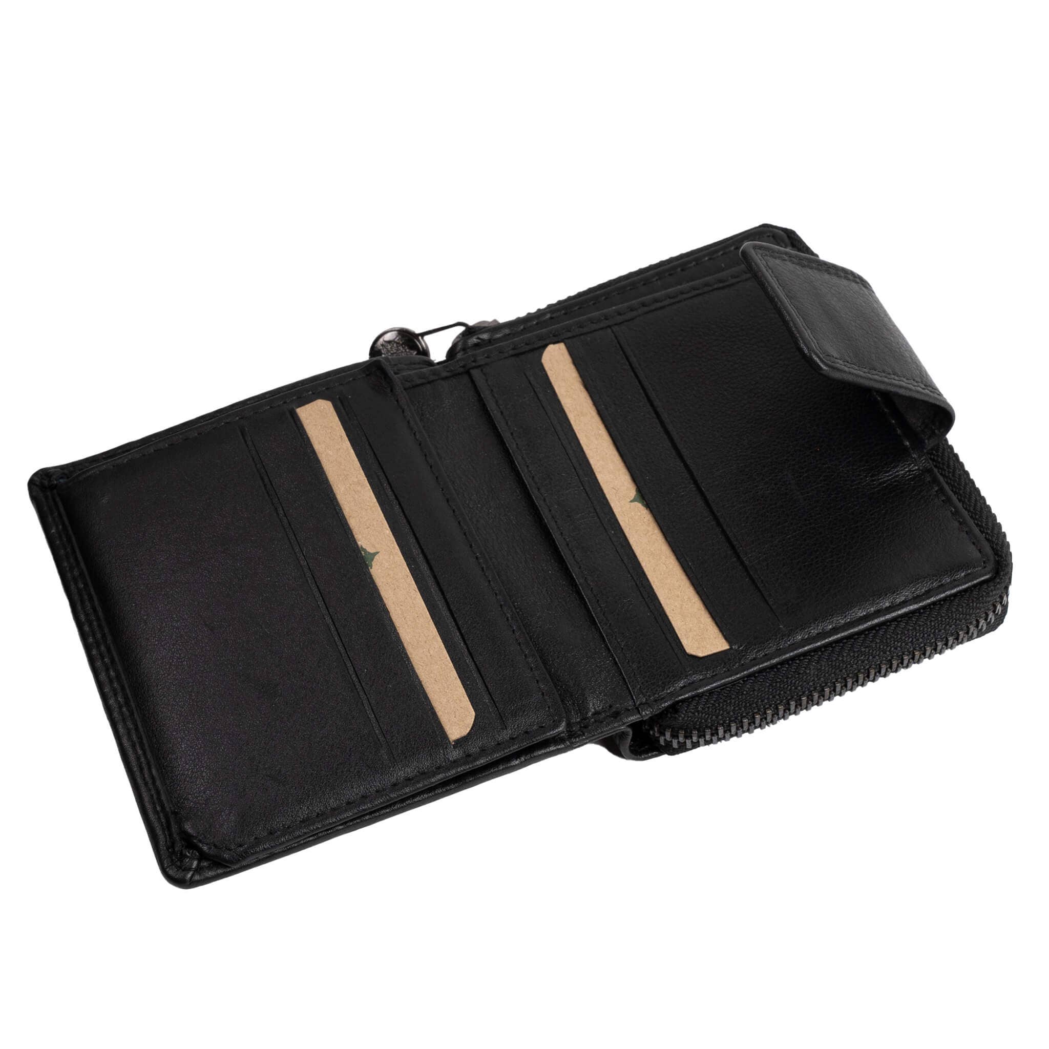 Greenwood - Wholesale Wallet - Unisex - Akiro women's small leather wallet with zip pocket21