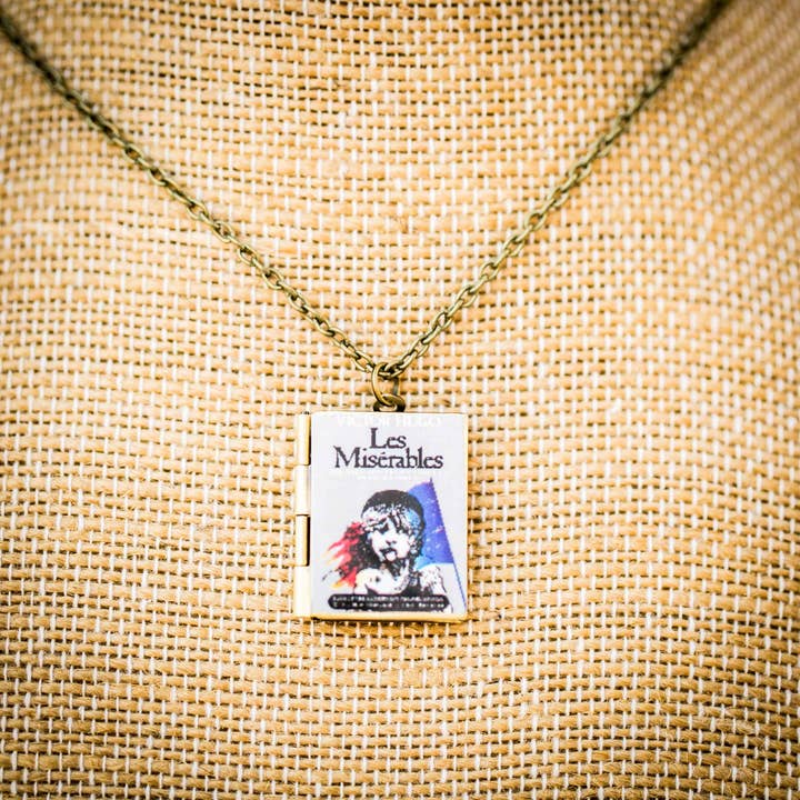 Adorned by Aisha - Wholesale Locket Necklace - Book Locket Necklace14