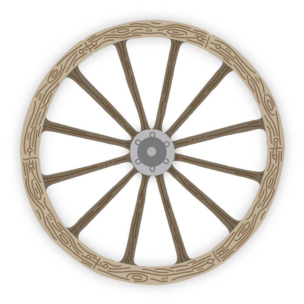 Honey Bee Stamps - Wholesale Craft Supplies - Lovely Layers: Wagon Wheel - Honey Cuts - Stand-Alone Dies0