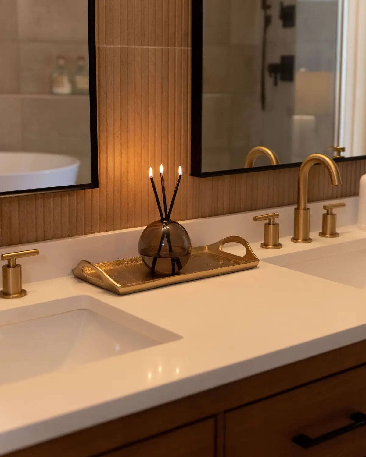 Everlasting Candle - Wholesale Vase - Neva Vase, Storm [x6] --WHOLESALE5