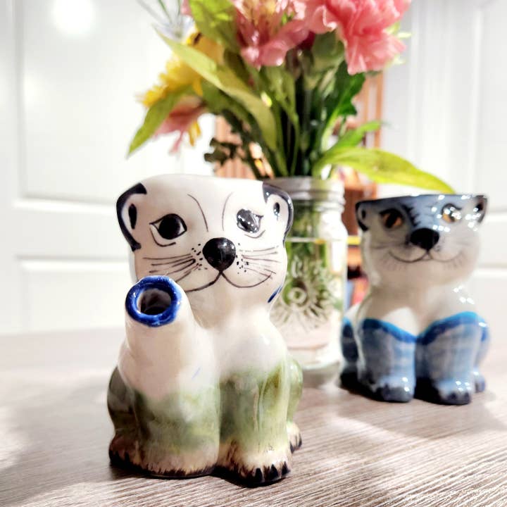 Upavim Crafts - Wholesale Creamer - Large Kitty Creamer
