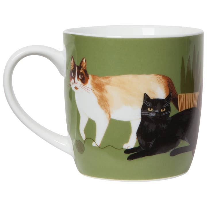 Now Designs by Danica - Wholesale Coffee Mug - Cat Collective Porcelain Mug1