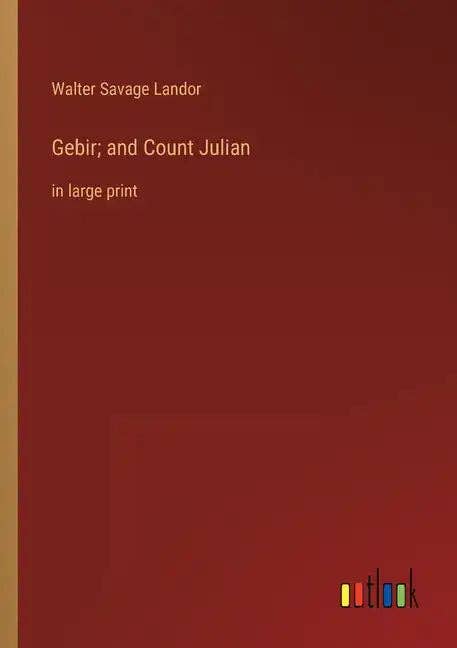 Books by splitShops - Wholesale Book - Adult - Gebir; and Count Julian: in large print - Paperback0