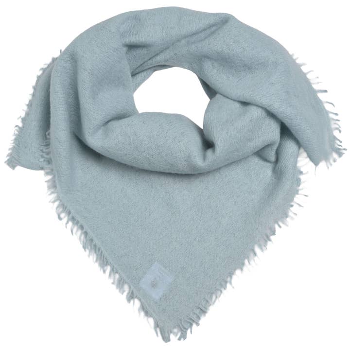 Bandana en cachemire Feli-cs en gris minéral pour la vente par cute stuff GmbH