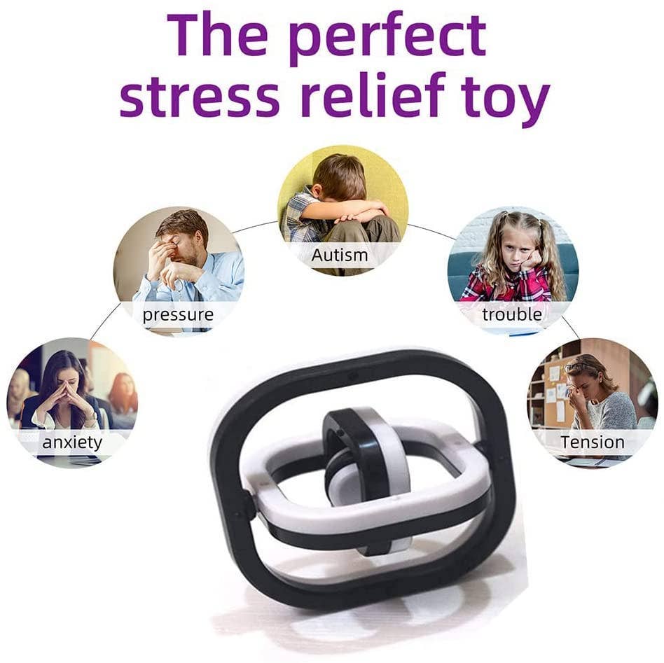 Toyarina - Wholesale Fidget Toy - Kids - Kids Back to School Infinity Flipping Spinner Toy2