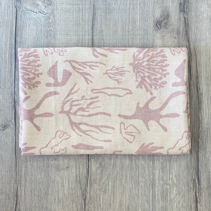 The Coral Sea Table Runner - TULLE PINK for wholesale by Bright Threads