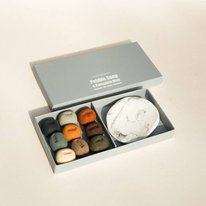 Hana Blossom - Wholesale Bar Soap - Handmade Mood Soaps with Porcelain Dish Set5