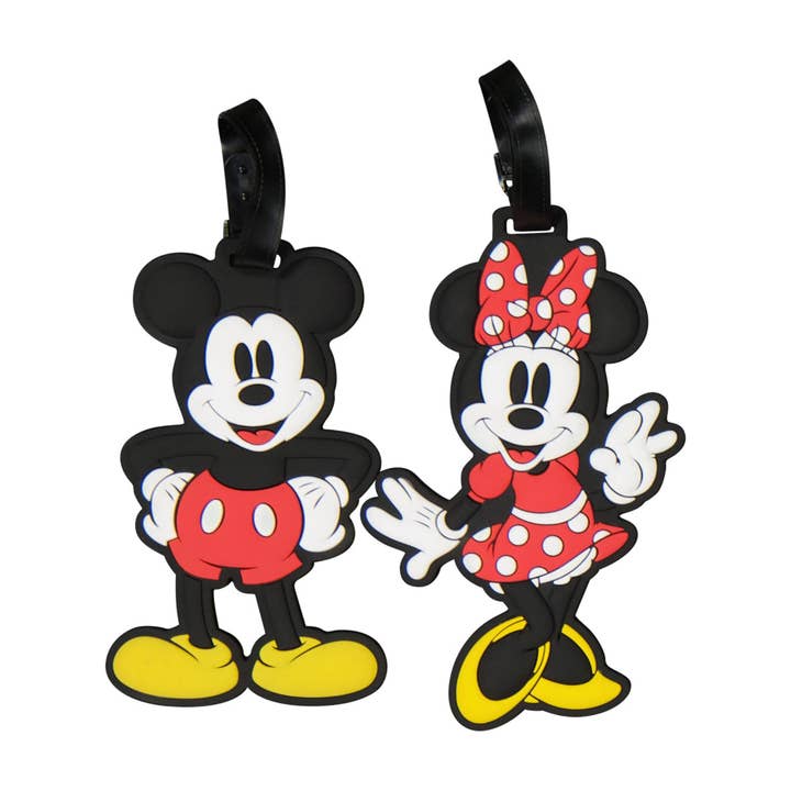 FUL Luggage (Concept One) - Wholesale Luggage Tag - Mickey & Minnie Mouse Disney Luggage Tags Set