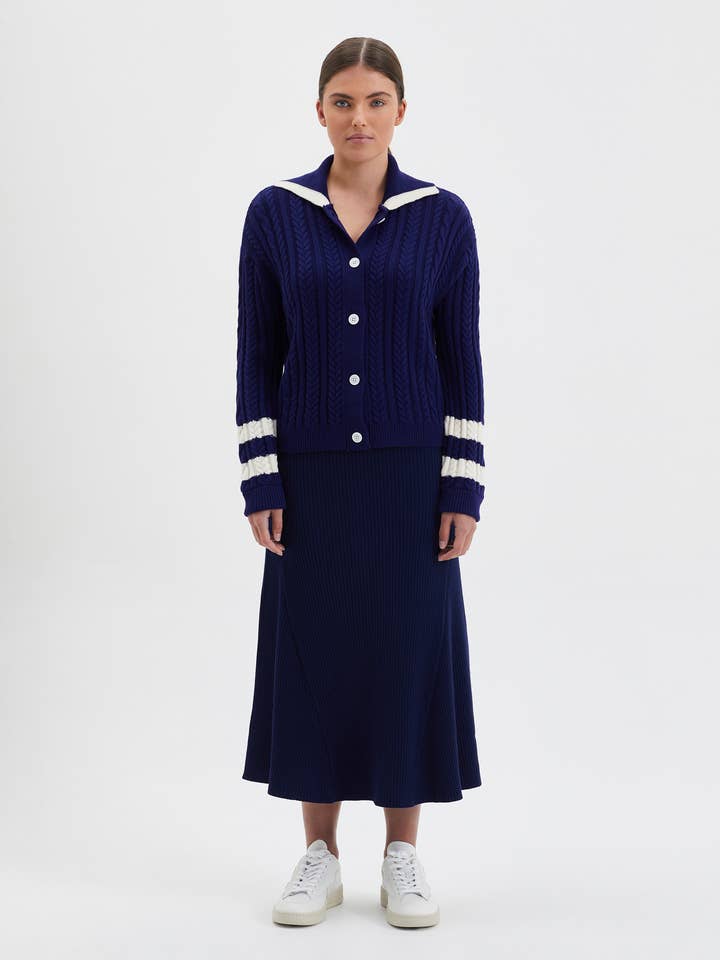 Petrisse Cardigan for wholesale by Iris & Wool