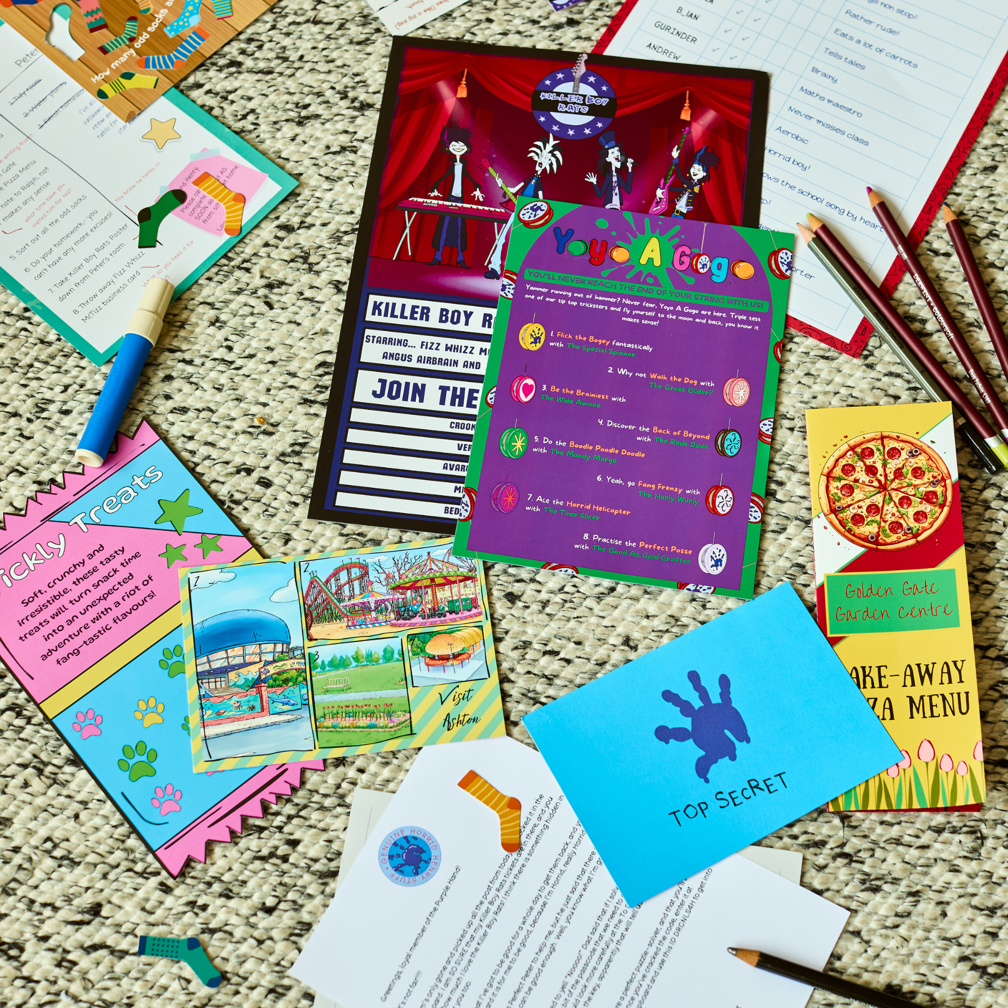 Puzzle Post Games - Vente Puzzle – enfant - Horrid Henry et le mystère musical Mayhem (7-10 ans)6