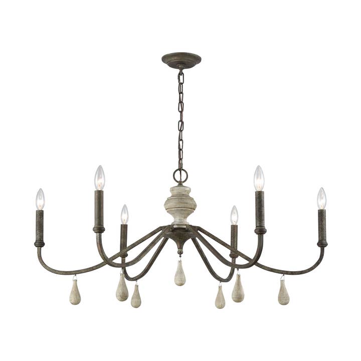 Elk Home - Wholesale Chandelier/Hanging Light - French Connection 6-Lght Chandelier