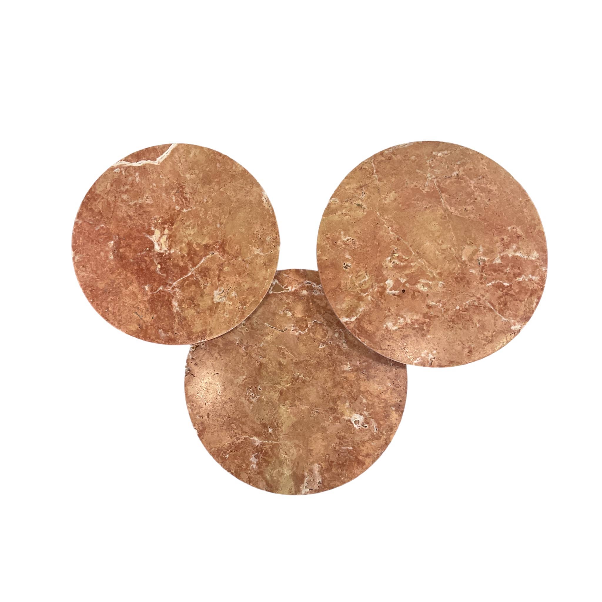 HAAND Craft – Engroshandel Tebord – IDE Røde Travertin Sideborde – Kombiner som Sofabord10