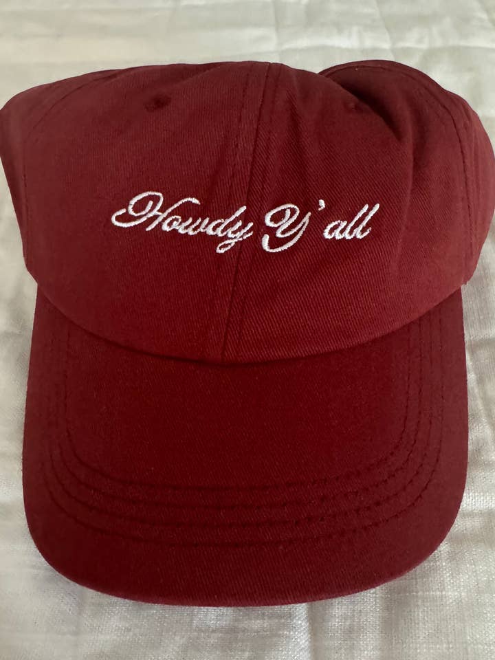 Classic Baseball Cap | Howdy Y’all for wholesale by Heirloom Field