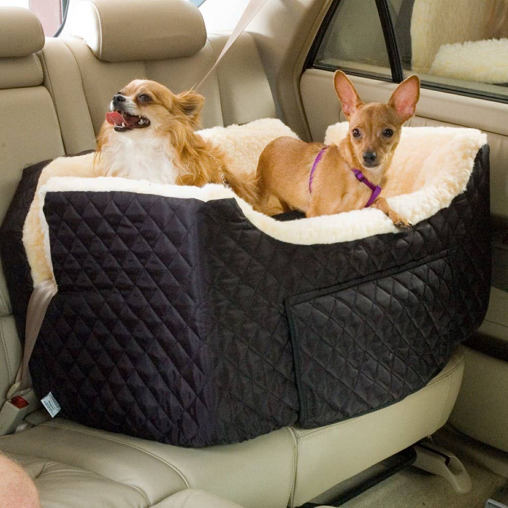 Snoozer Pet Products – Caixa de transporte - Cão por atacado – Assento de Carro para Cachorros Large Lookout II com Bandeja de Armazenamento1