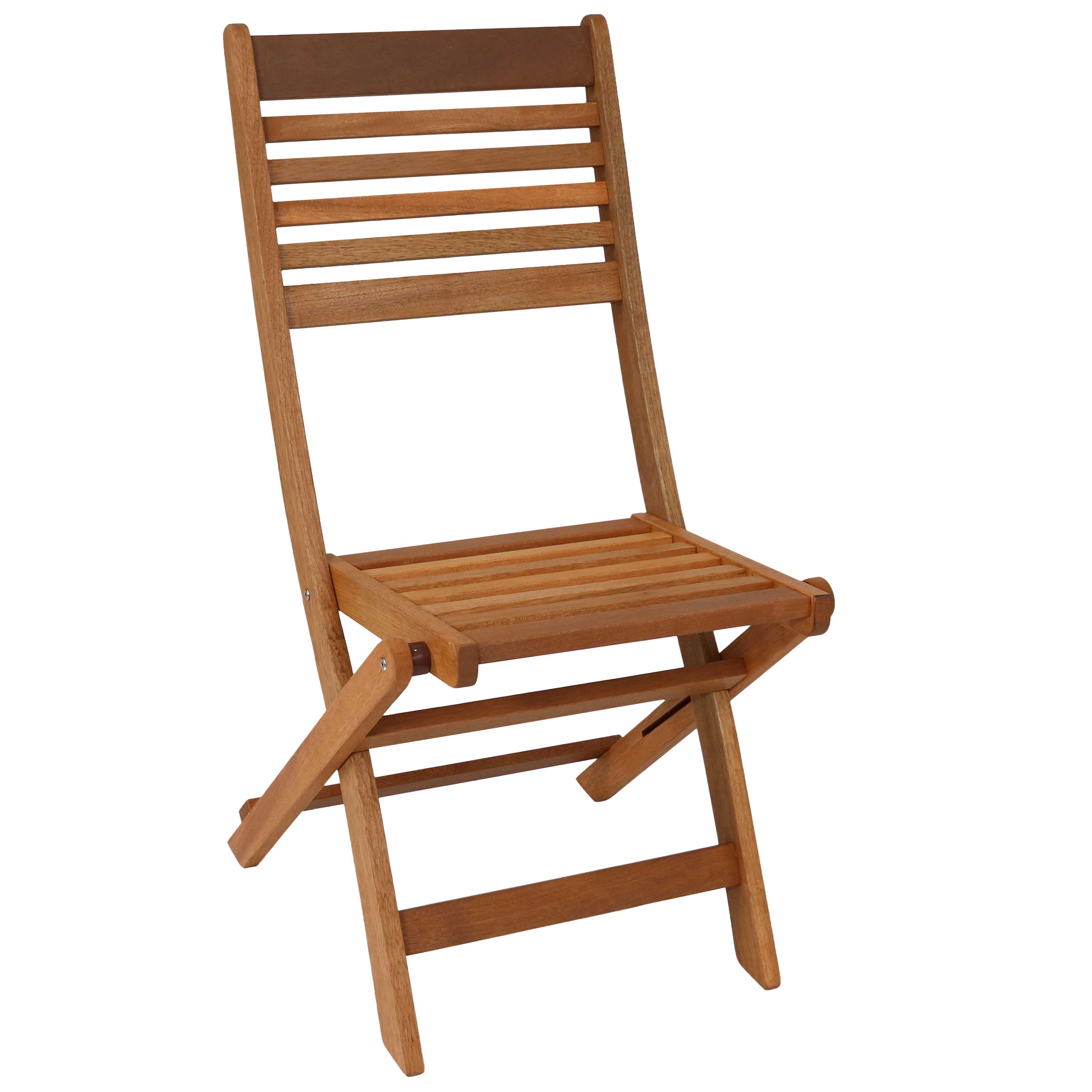 Sunnydaze Decor - Wholesale Patio Chair - Meranti Wood Folding Patio Dining Chair - Set of 27