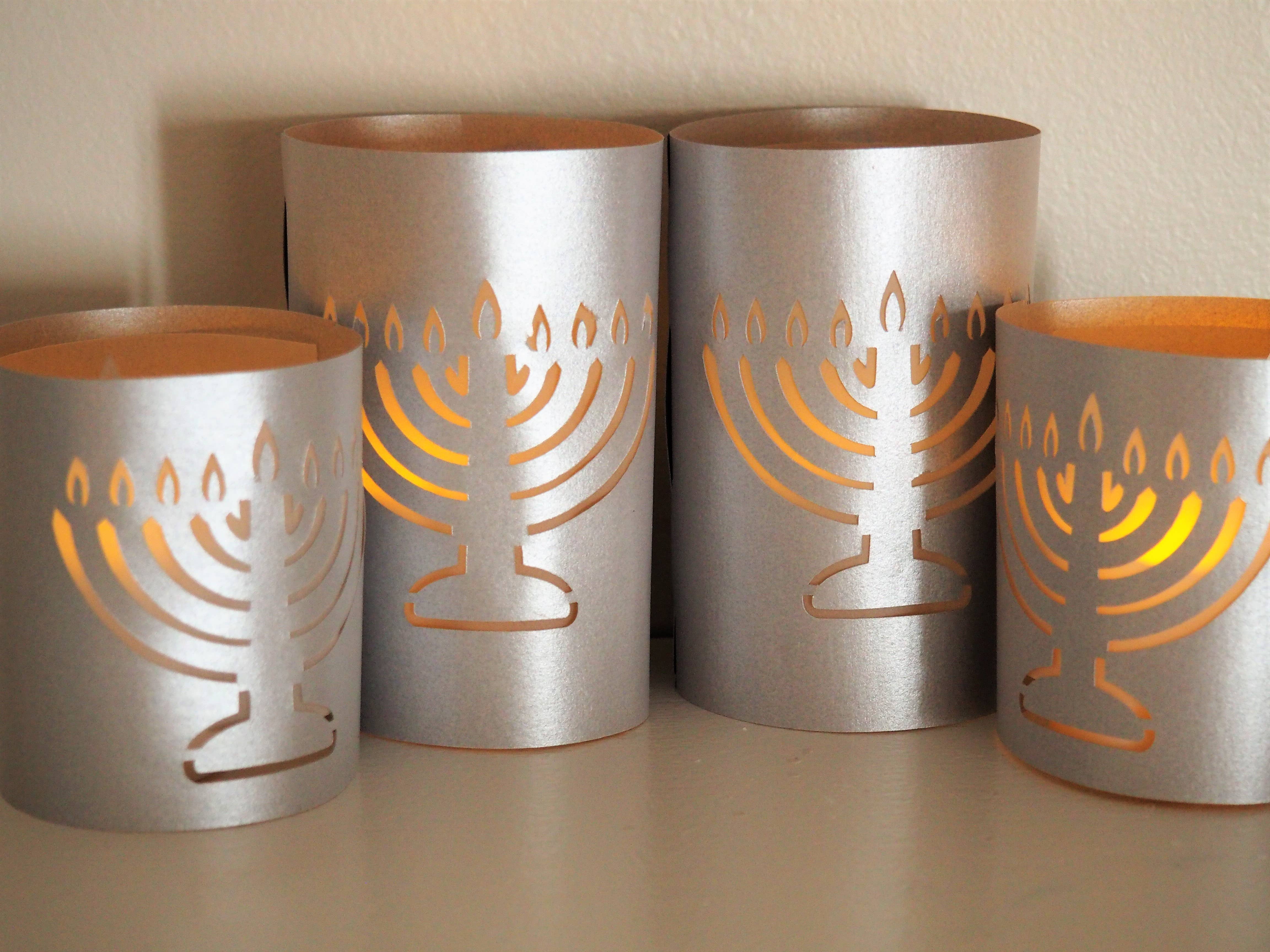 thekitcut - Vente Décoration de Hanoukka - Lanternes Menora, décoration de Hanoukka | Un décor juif unique7