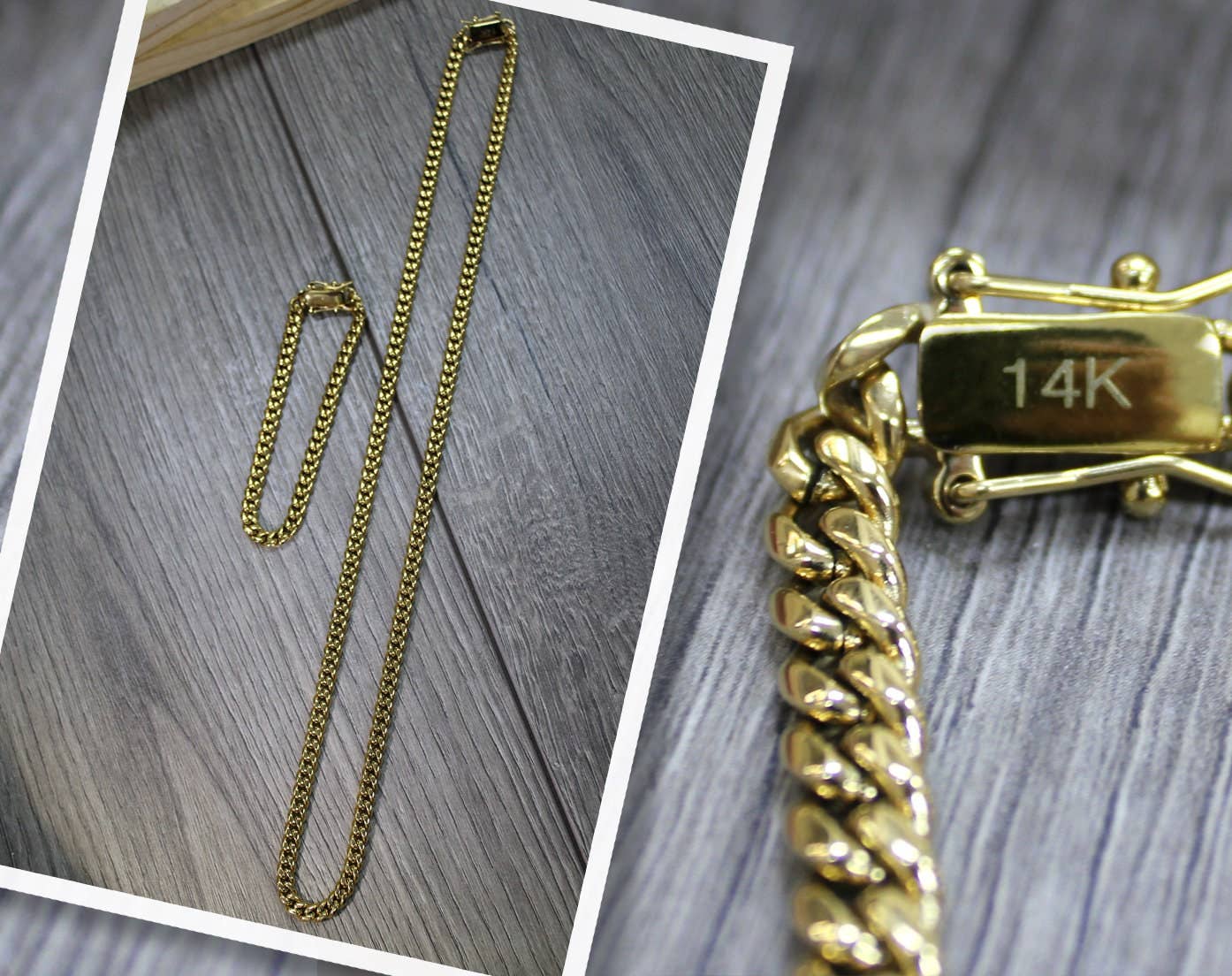 DIJU Jewelry - Wholesale Link & Chain Bracelet - 14k Gold Filled Miami Cuban Link Bracelets or Anklet 6mm Thickness, Curb Link, For Wholesale and Jewelry Supplies3