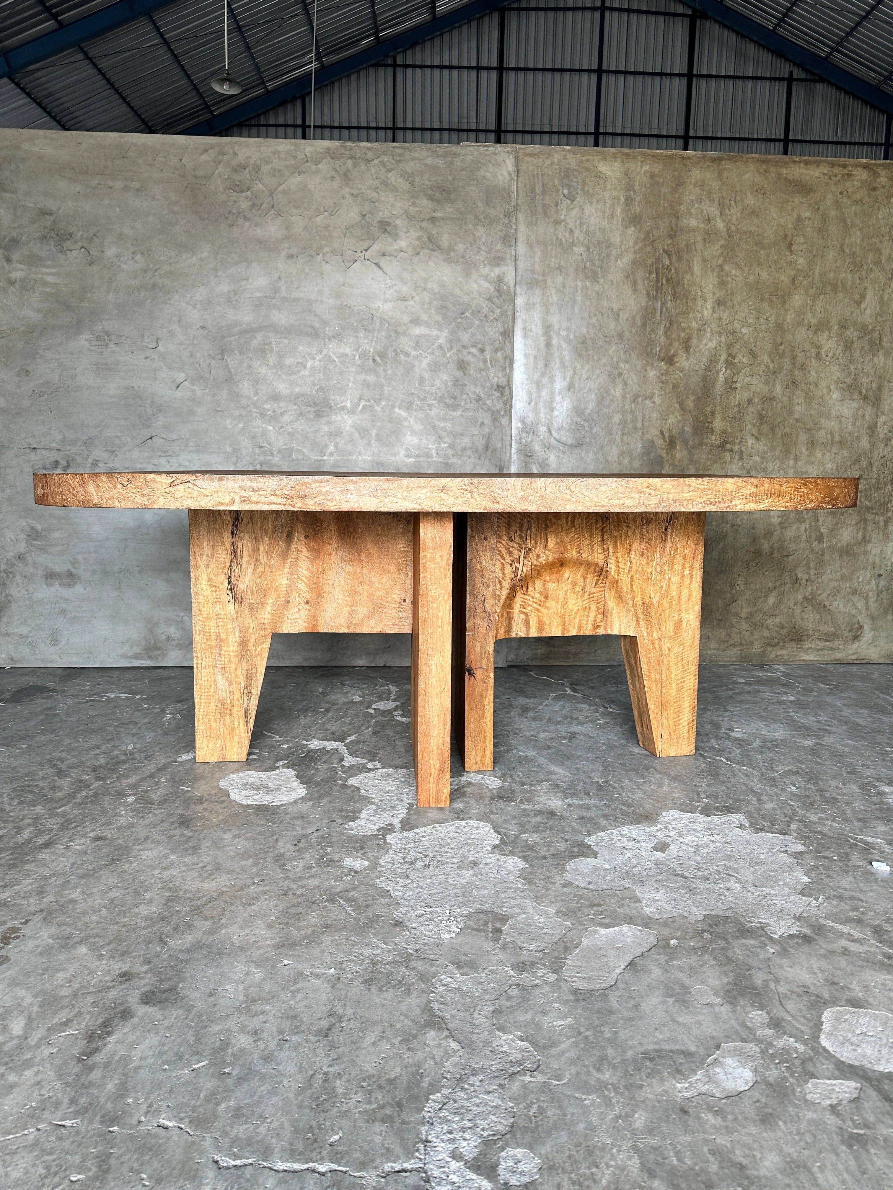 Office Objets - Wholesale Coffee Table - Massive mango wood table 2m10x1m78