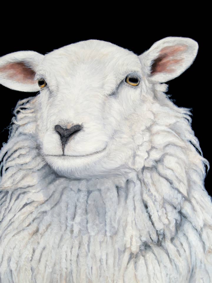 I Put A Spell On Ewe - Sheep Print for wholesale by Tracy L Anderson