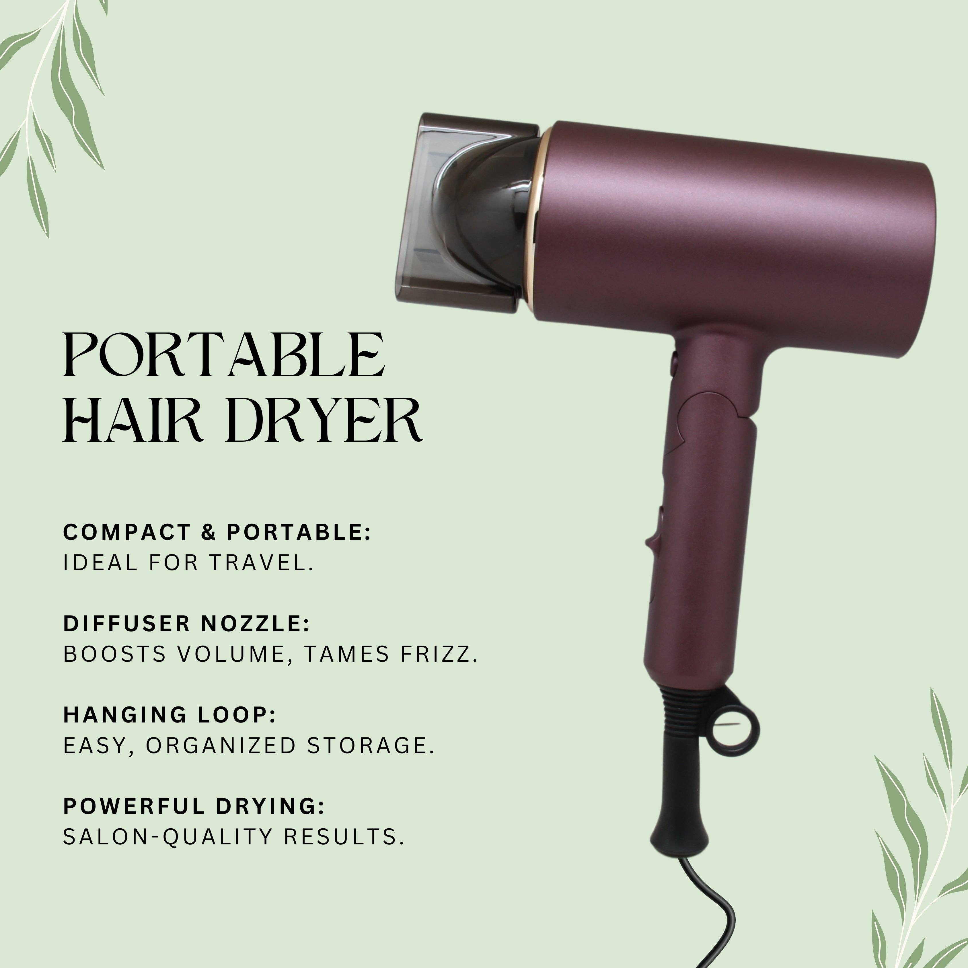 Eclat Cosmetic Ltd - Wholesale Hair Dryer - PORTABLE HAIR DRYER2