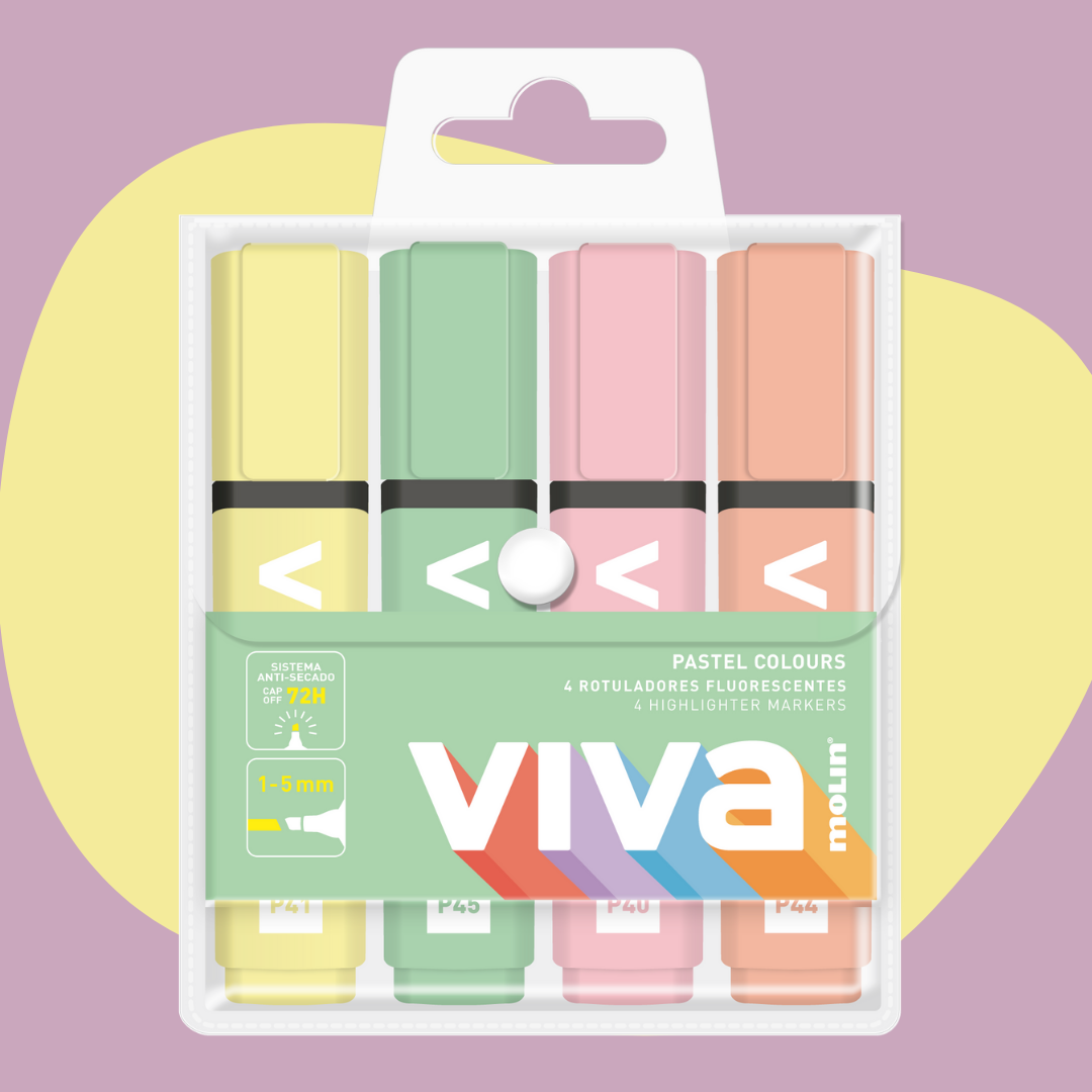 Molin - Venta al por mayor Rotuladores - Rotuladores Pastel x60