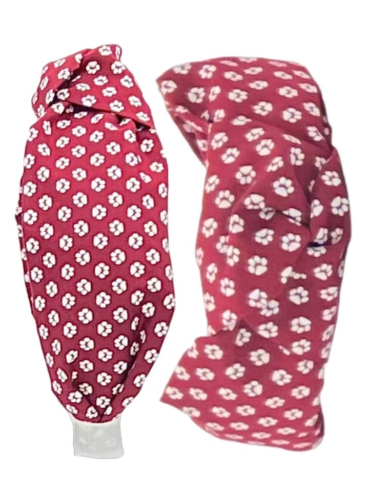 Empreintes de pattes marron et blanc pour la vente par Pretty Happies