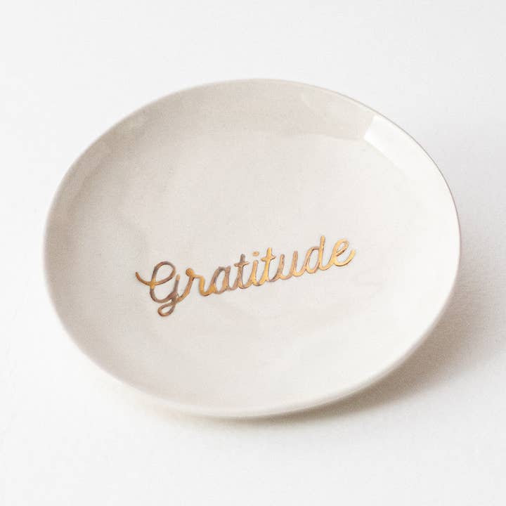 Gratitude-Schale L für den Großhandel von Porcelaine Moderne