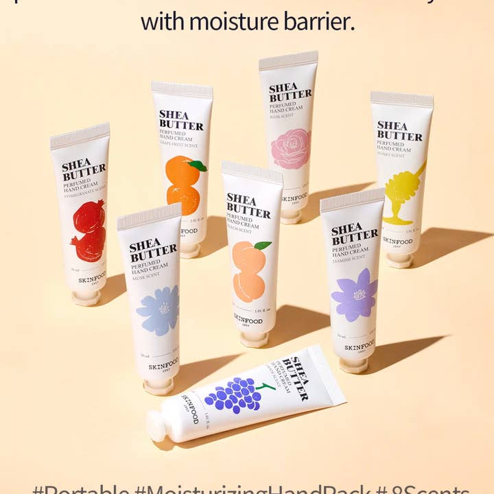 Best Beauty Group - Vente Crèmes/lotions pour les mains - Crème pour les mains au beurre de karité SKINFOOD1