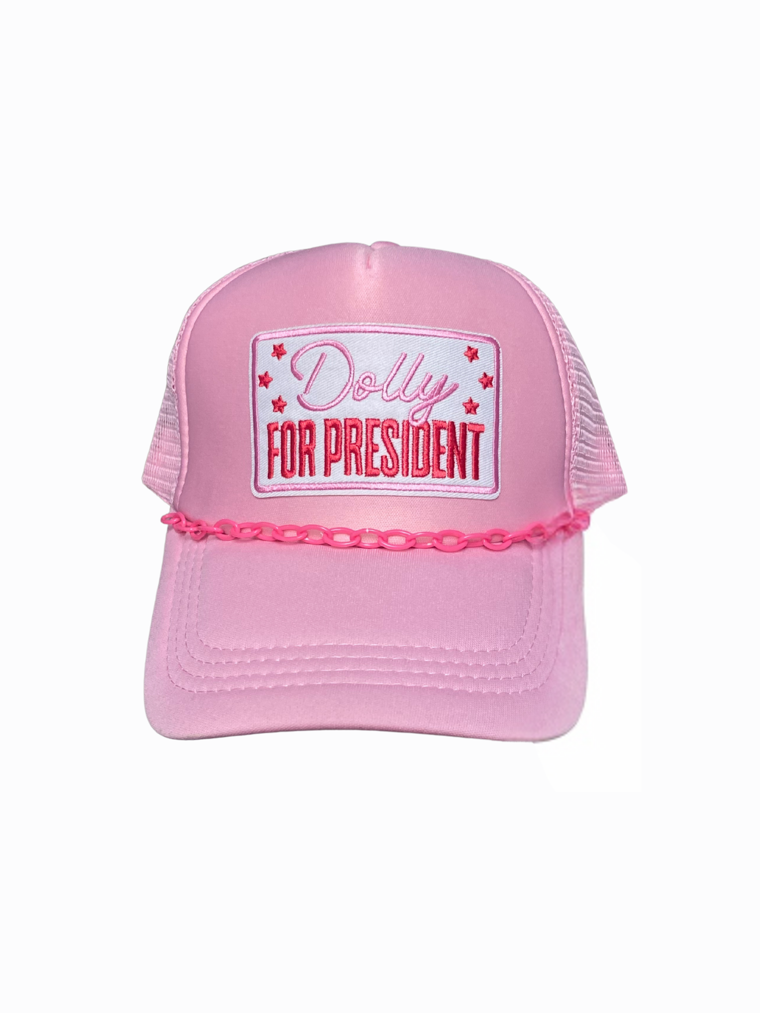 Valois Designs - Wholesale Trucker Hat - Women's - Dolly For President Trucker Hat0