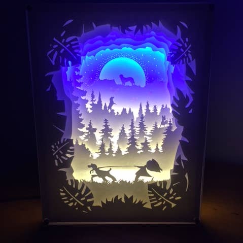 Amaranta Designs - Wholesale Night light – Child & baby - Sprouting Dog Night Light0