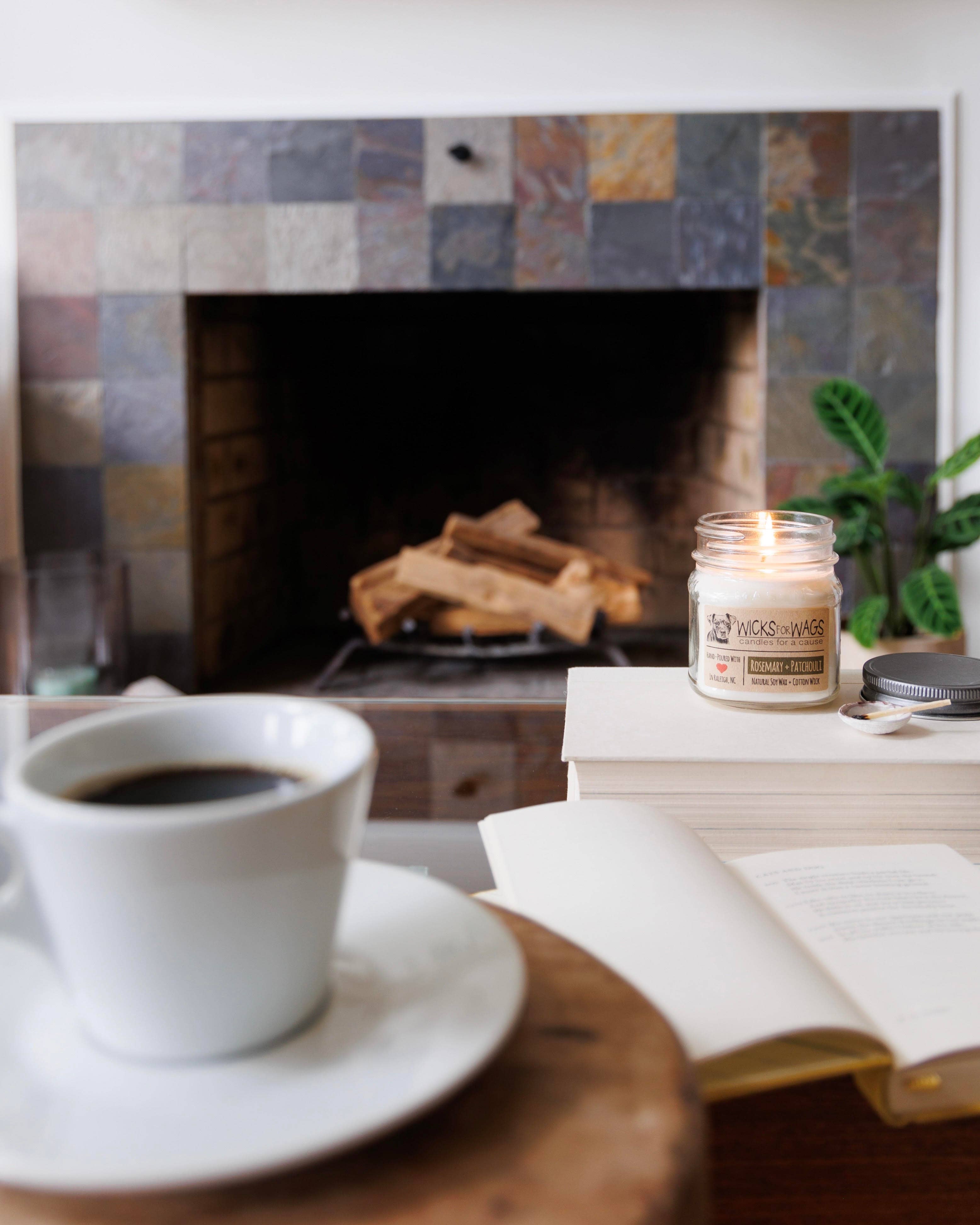 Wicks for Wags – wholesale Jar/filled candle – Sweet Cream + Cardamom | Mason Jar Soy Candle 2