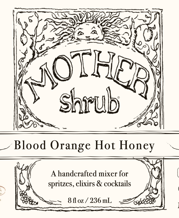 MOTHER shrub - Wholesale Cocktail Mix/Syrup - MOTHER shrub Blood Orange Chili Pepper4