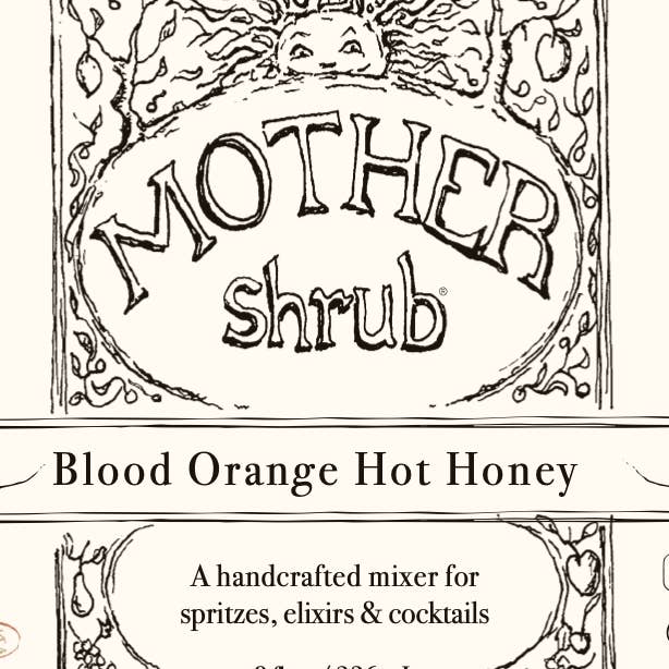 MOTHER shrub - Wholesale Cocktail mix/syrup - MOTHER shrub Blood Orange Chili Pepper4