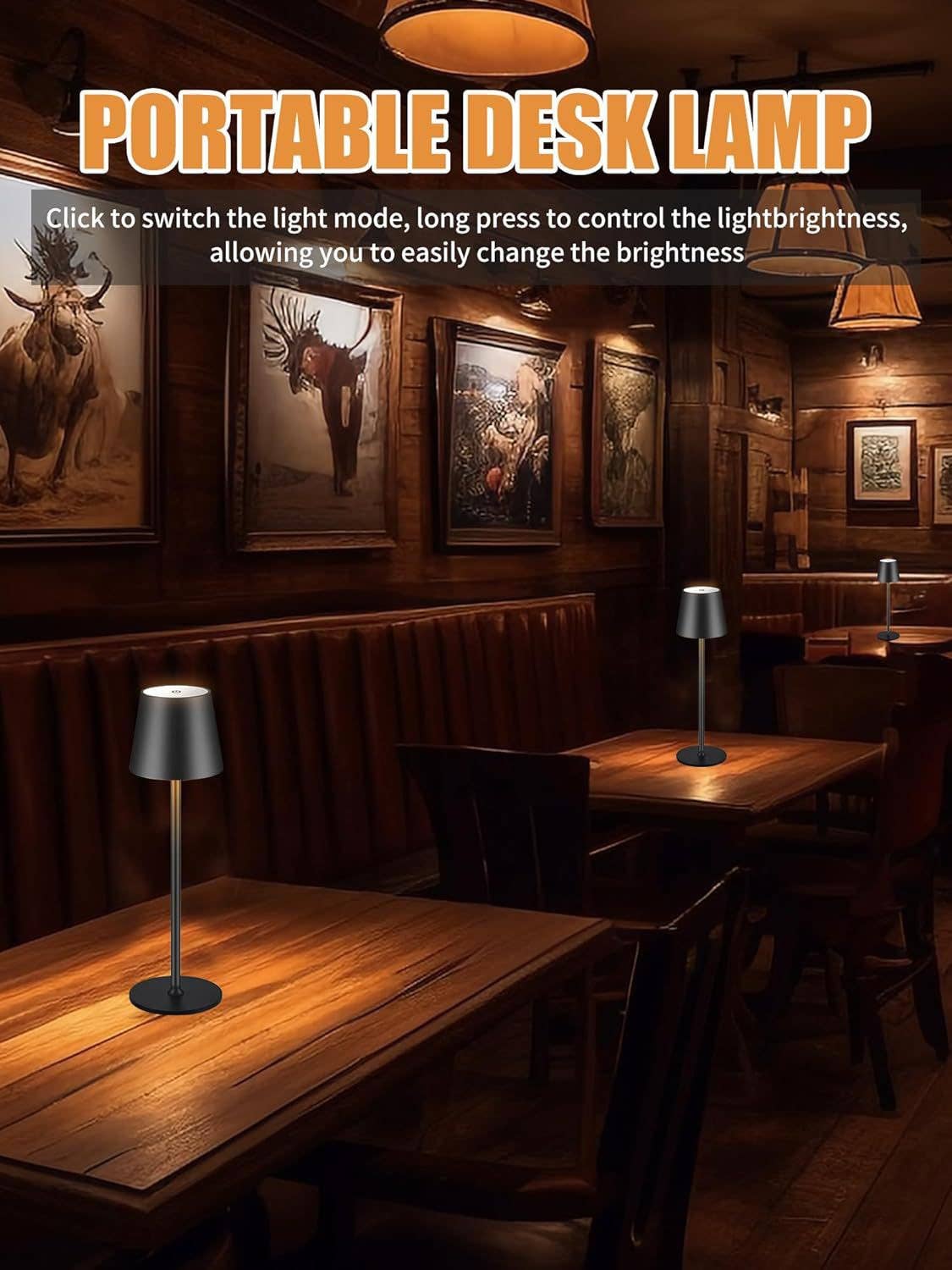 LAX Gadgets - Wholesale Desk Light - Kids - Sleek Cordless Table Lamp- Adjustable Lighting for Any Space8