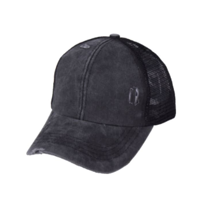 Designed To Flaunt - Wholesale Ponytail Cap - Women's - Kansas City Crown Women's Criss Cross Hat6