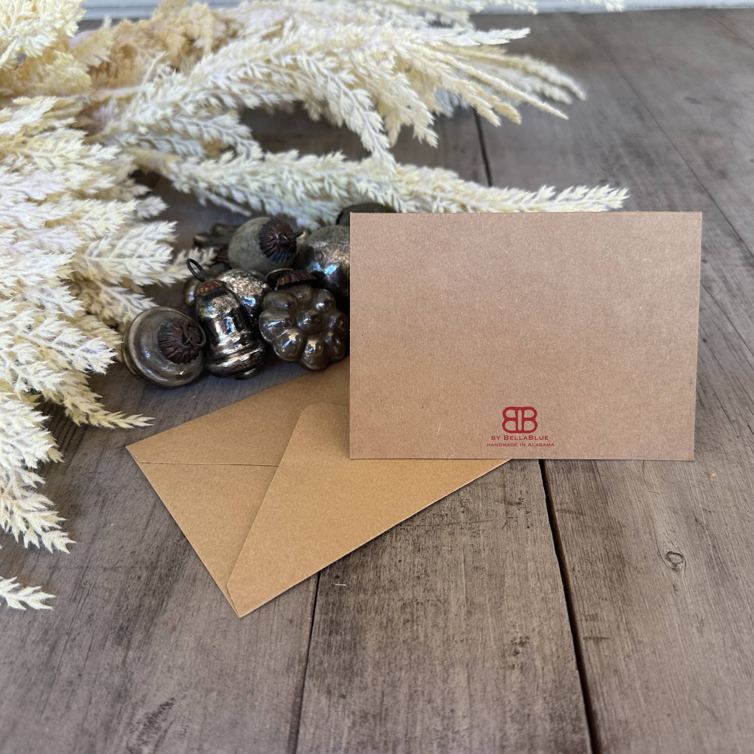 by BellaBlue - Wholesale Christmas Card - 'Dasher Dancer Tequila Blitzen' Handmade Christmas Card2