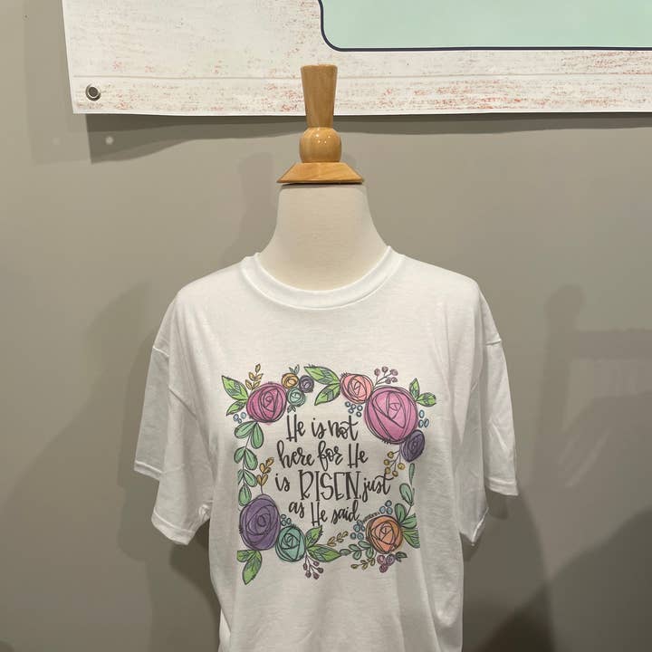 He is Risen Easter Graphic T-Shirt for wholesale by KMR and Company