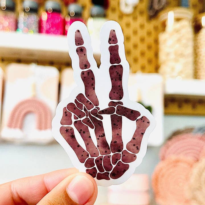 Skeleton Sticker for wholesale by MarissaDDesigns