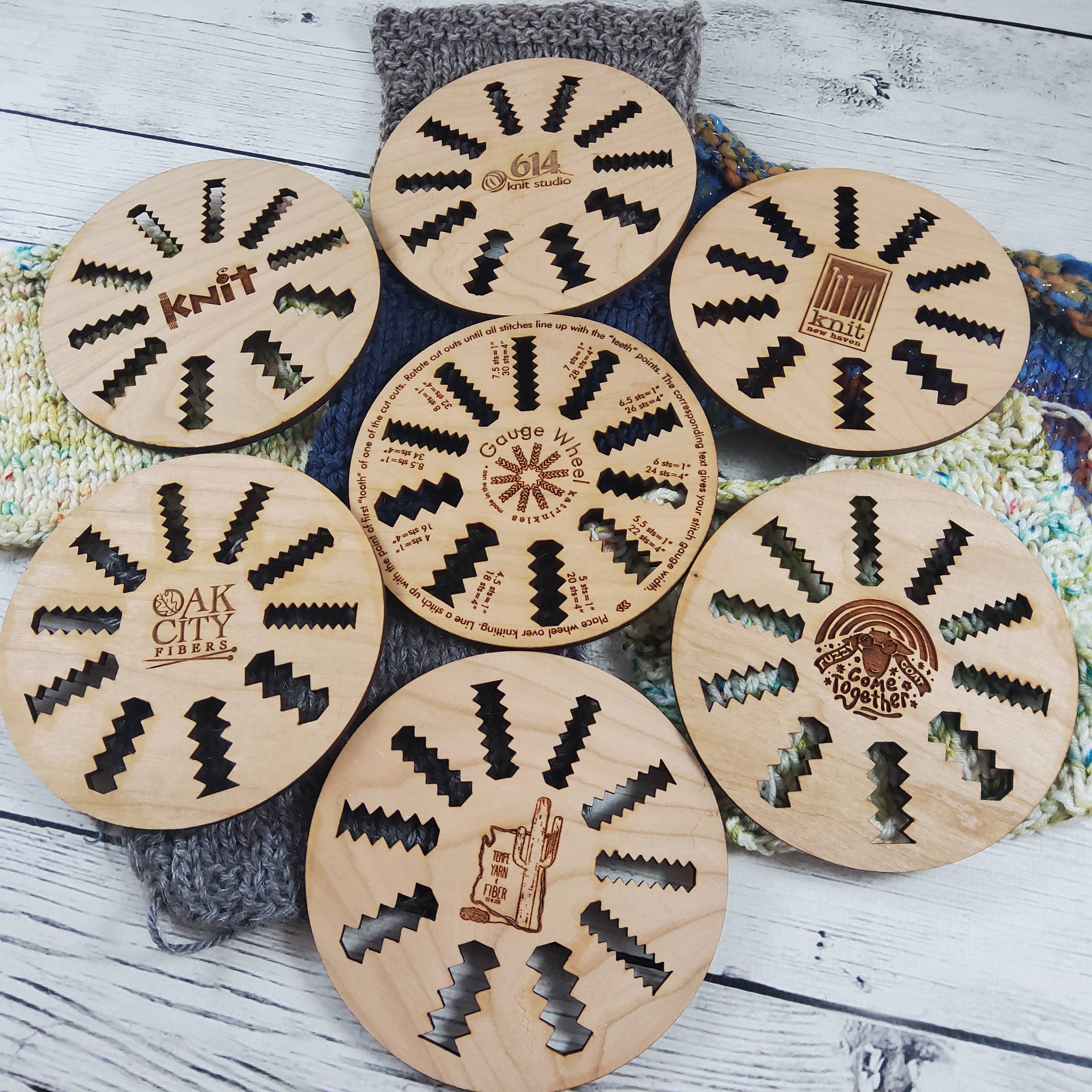 Katrinkles - Vente Accessoire de tricot/crochet - Roue de jauge3