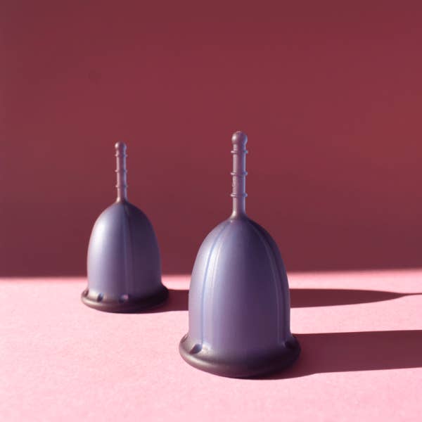 DuoPack 2 Antimicrobial Menstrual cups Claricup for wholesale by Claripharm