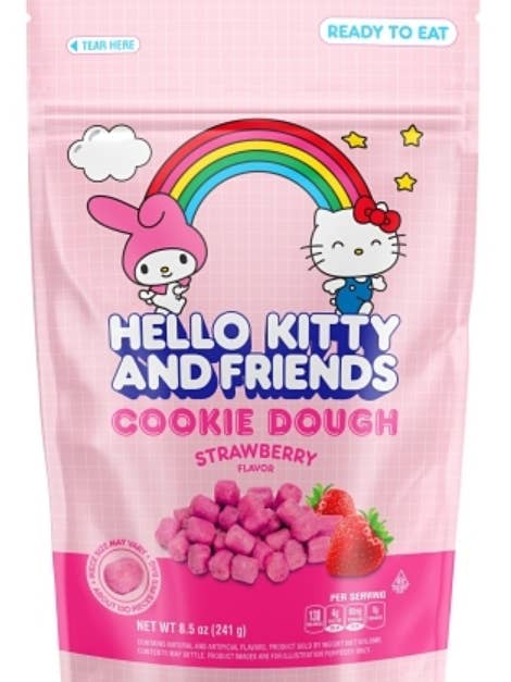 (S6-15) CkDgh-HllKttyndFrnds-StrwSBBg8.5oz( 241g x10 unités pour la vente par iSweet.ca